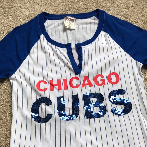 Victoria’s Secret PINK Baseball Tee - Picture 1 of 6